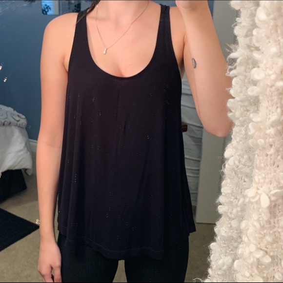 American Eagle Outfitters Tops - American Eagle Black Scoop Neck Tank Top